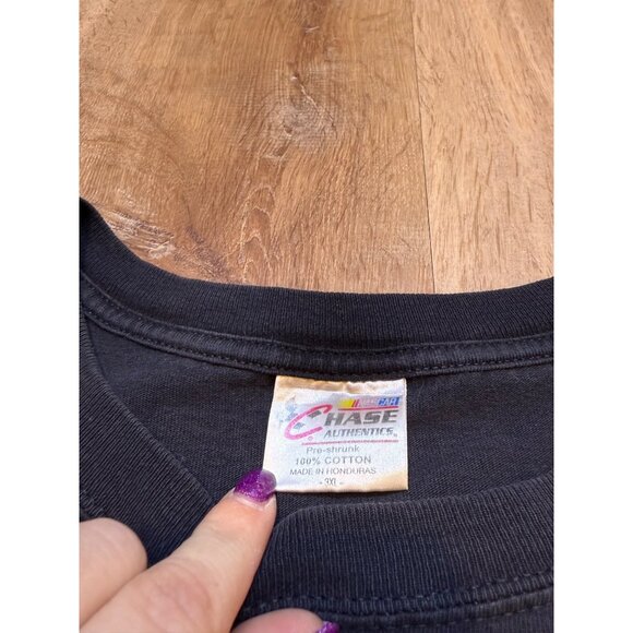 2012 Danica Patrick Chase Authentics 3XL Black NASCAR AOP T Shirt - Picture 3 of 11